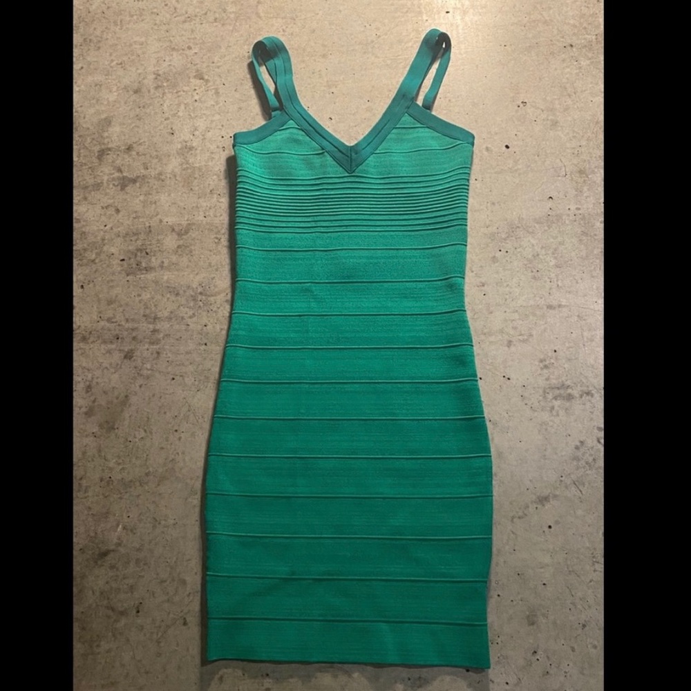 Guess | Bandage Dress | Sexy | Green | Cocktail